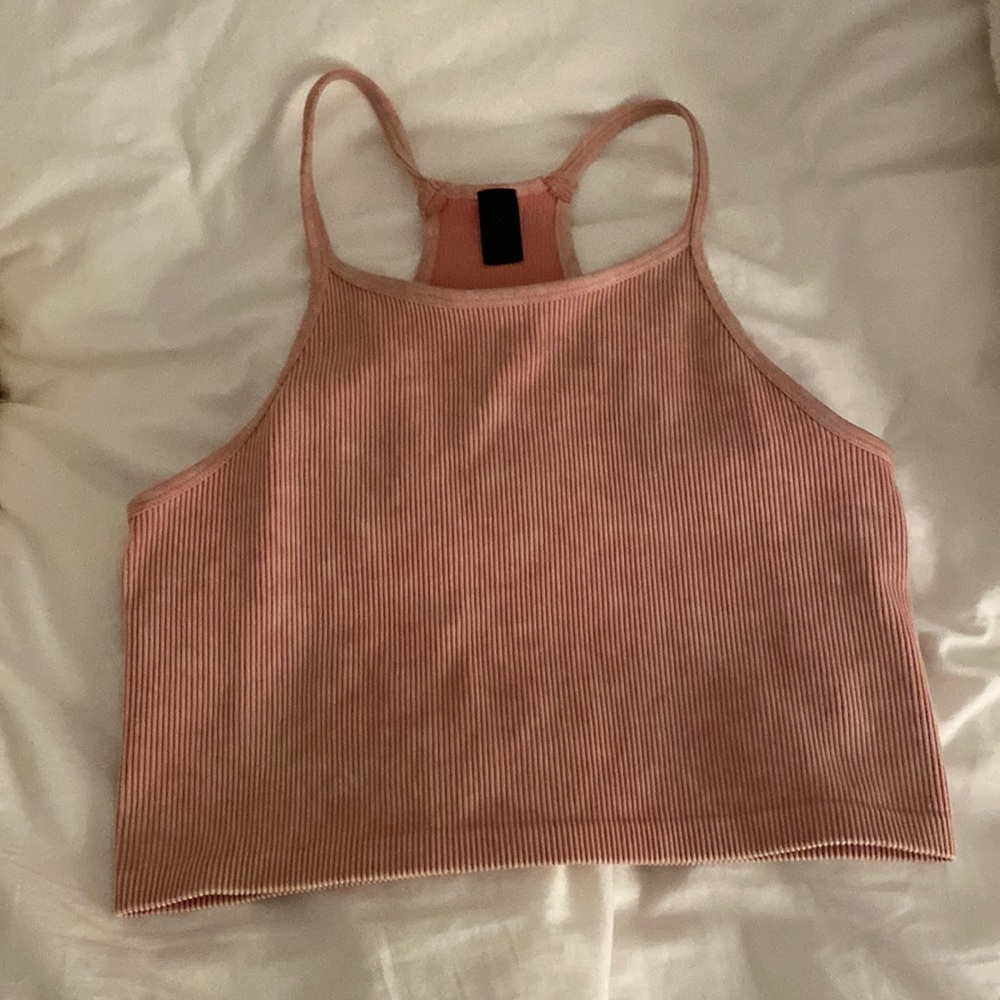 Altar’d state AS REVIVAL. Pink tank top